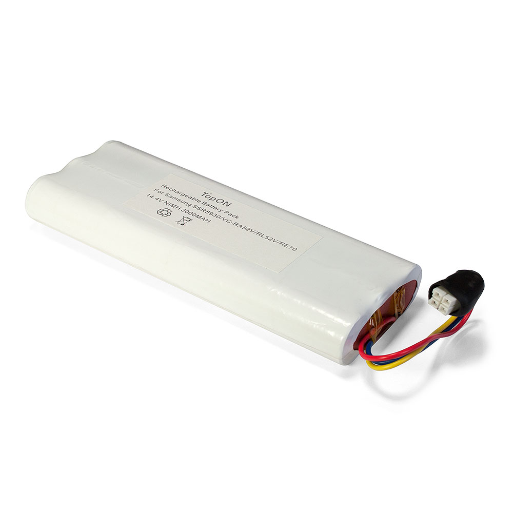 АКБ TopON для пылесоса Samsung Tango VC-RA50VB, VC-RA52V, VC-RA84V, VC-RE70V, SSR8930. 14.4V 3000mAh Ni-MH (TOP-SASS)