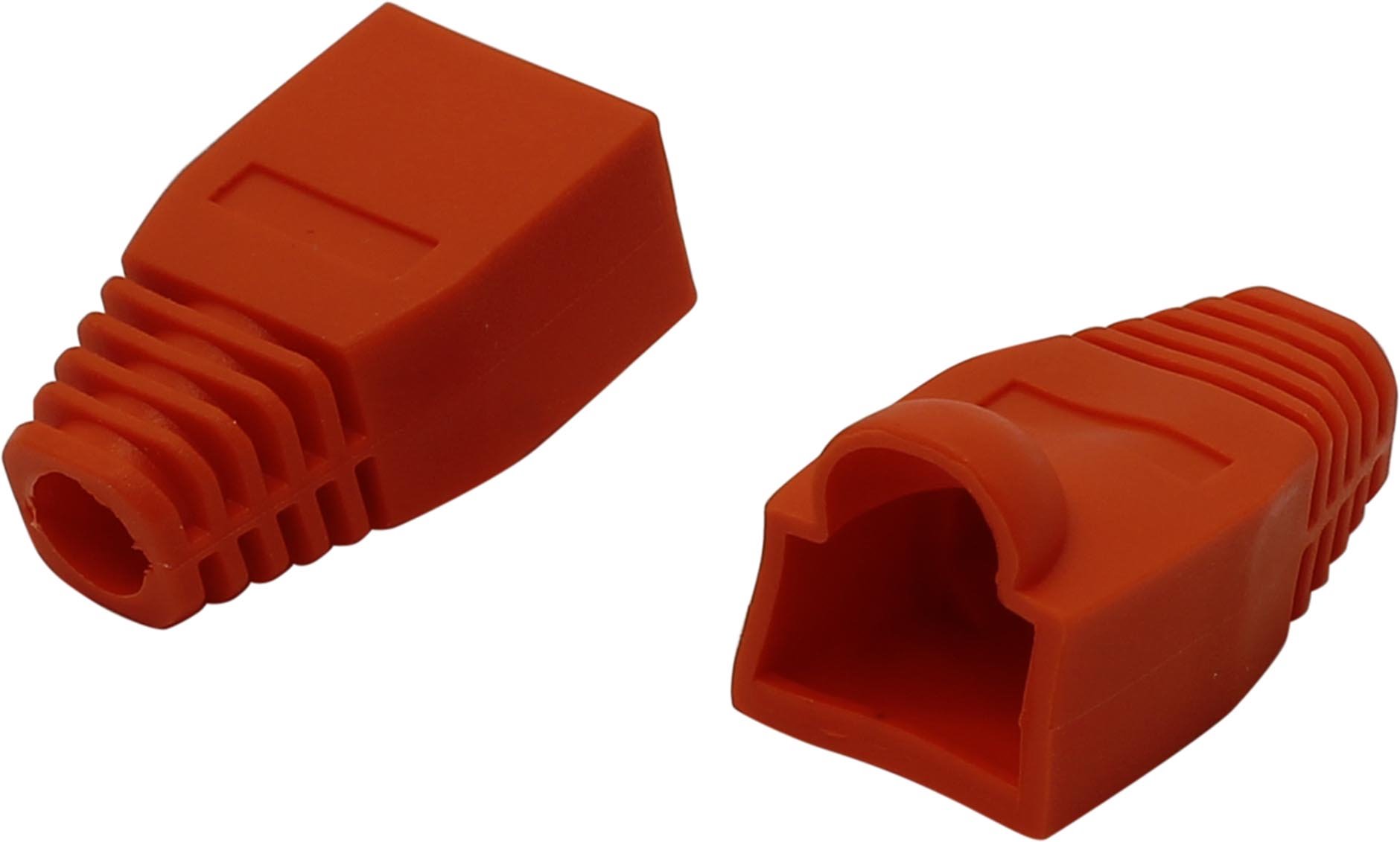 Колпачок изолирующий RJ-45, 100 шт. красный 5bites
