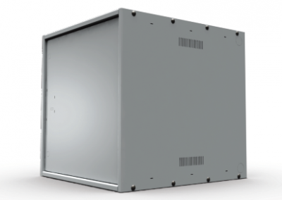 

Шкаф телекоммуникационный универсальный 6U 580x450 мм, металл, серый, разборный, SNR ВШГ SNR-VPS4506, SNR-VPS4506