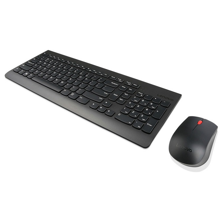Клавиатура + мышь Lenovo 510 Wireless Combo, беспроводная, USB, черный (GX30N81780)