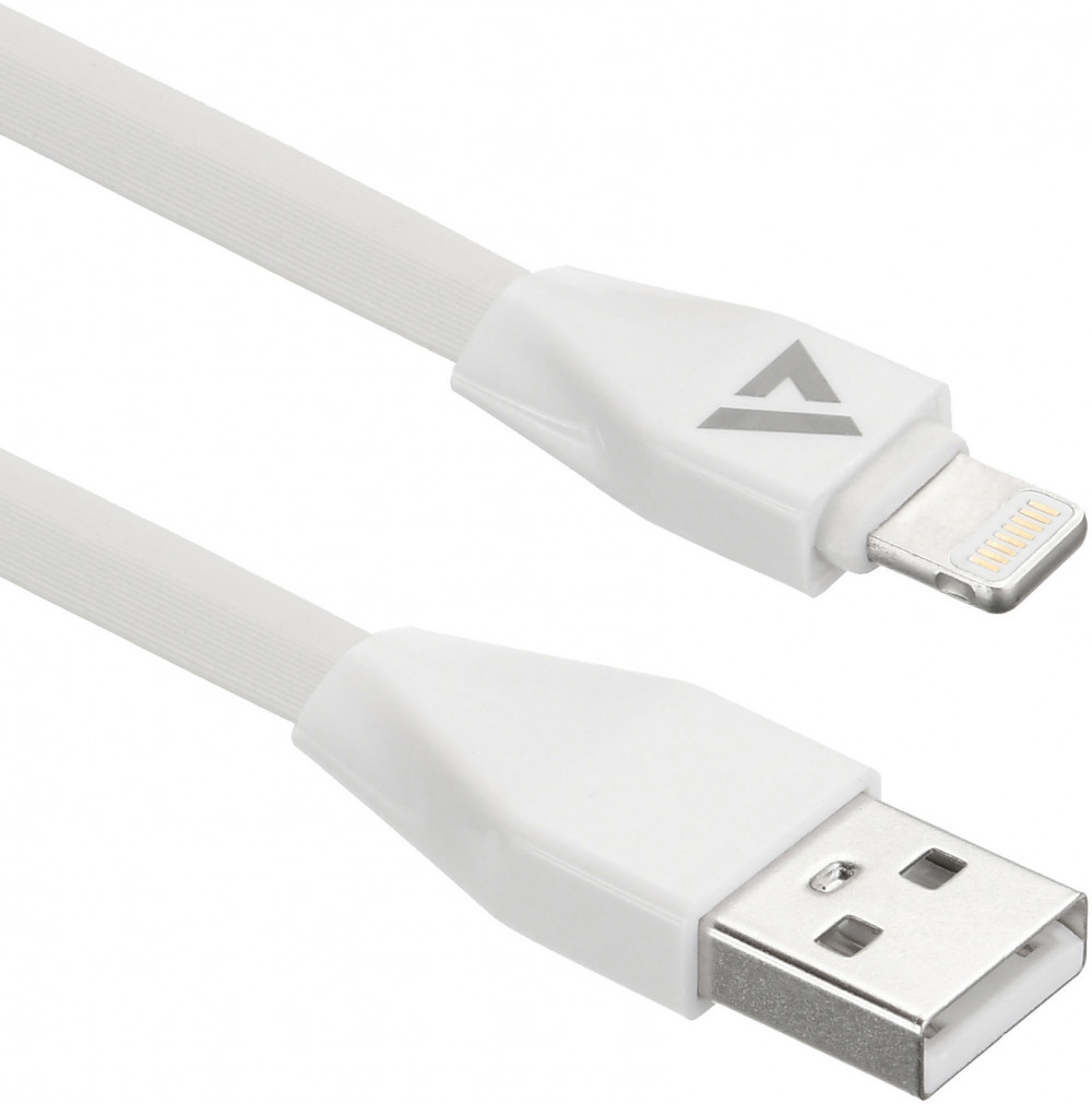 

Кабель Lightning 8pin-USB, ACD, 1m, белый, Материал оплетки TPE Термоэластопласт (ACD-U920-P5W)