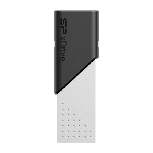 

Флешка 64Gb USB 3.1/Lightning Silicon Power Jewel Z50, серебристый/черный (SP064GBLU3Z50V1S), Jewel Z50