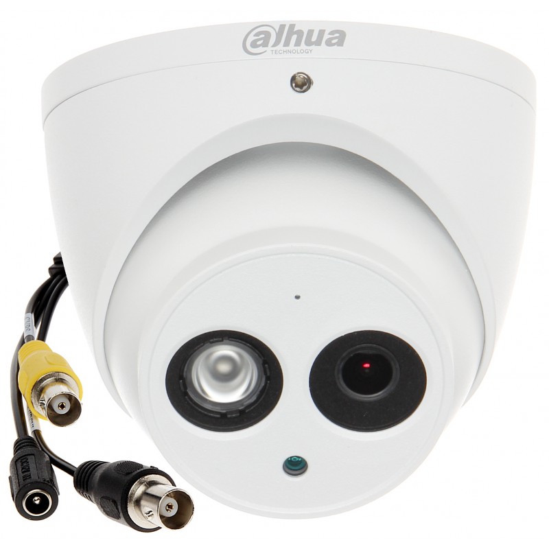 

Камера HD-CVI DAHUA 2.8мм уличная, купольная, 4Мпикс, CMOS, до 25кадров/с, до 2560x1440, ИК подсветка 50м, -30 - +60 (DH-HAC-HDW2401EMP-A-0280B), Белый