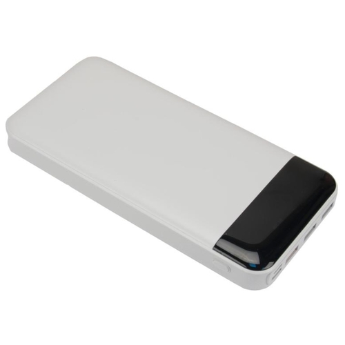 

Портативный аккумулятор (Powerbank) Continent PWB200-971WT, 20000 мА·ч, 3xUSB, 2.4А, Type-C, QC, белый (PWB200-971WT), PWB200-971WT