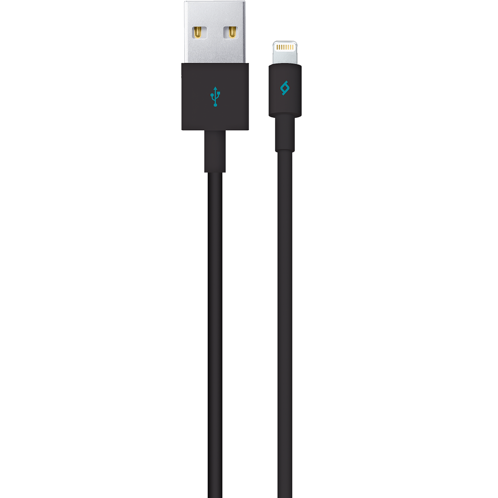 

Кабель Lightning 8pin-USB, TTEC, 1.2m, черный, Оплетка и коннектор ПВХ (2DK7508S)