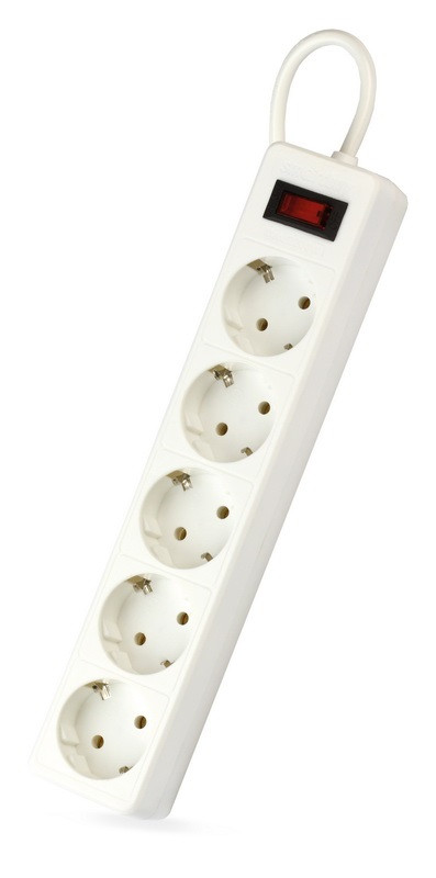 

Сетевой фильтр Smartbuy, 5-розеток, 1xUSB, 3м, белый (SBSP-30U-W)
