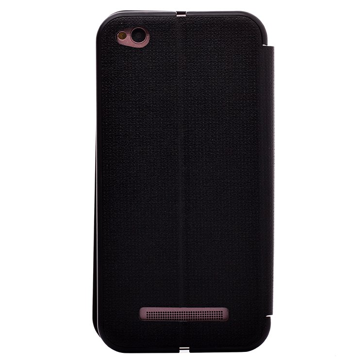 

Чехол-книжка Brera Like Me для смартфона Xiaomi Redmi 4A, искусственная кожа, черный (85225)