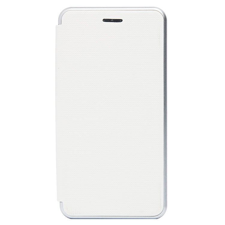 Чехол-книжка Brera Like Me для смартфона Samsung SM-J530 Galaxy J5 2017, искусственная кожа, белый/серебристый (85208)