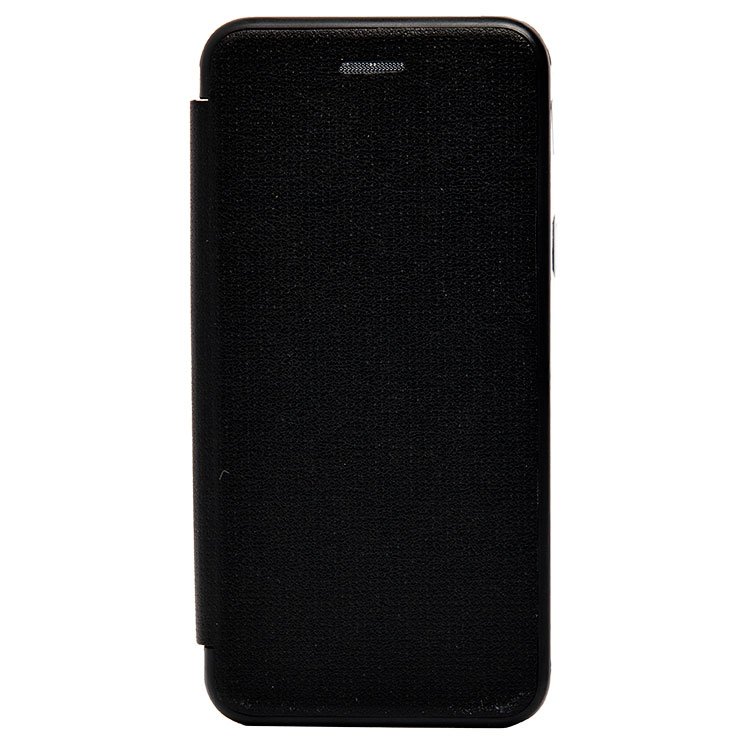 Чехол-книжка Brera Like Me для смартфона Samsung SM-J250 Galaxy J2 2018, искусственная кожа, черный (85176)