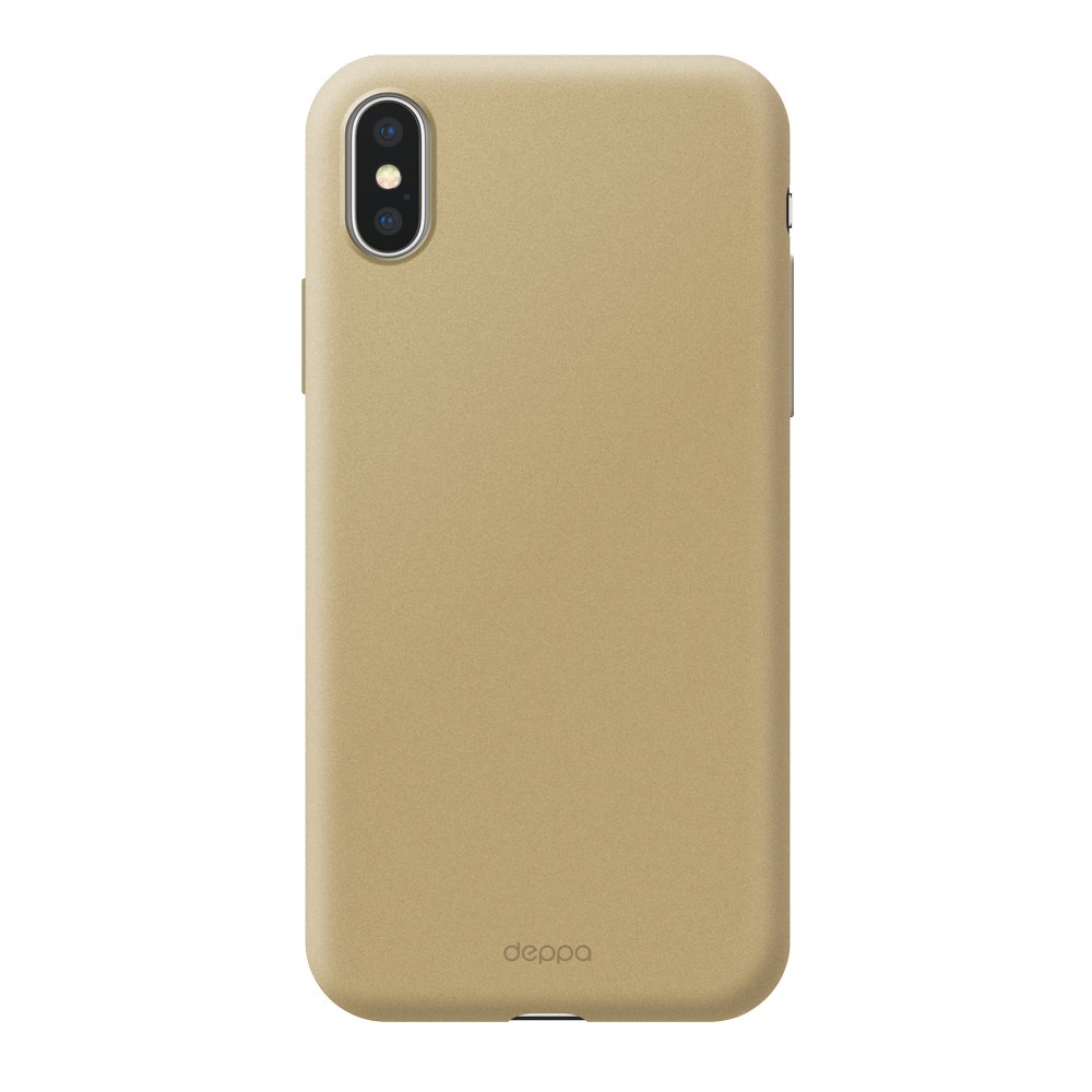 

Чехол Deppa Air Case для смартфона Apple iPhone X, золотистый (83322)