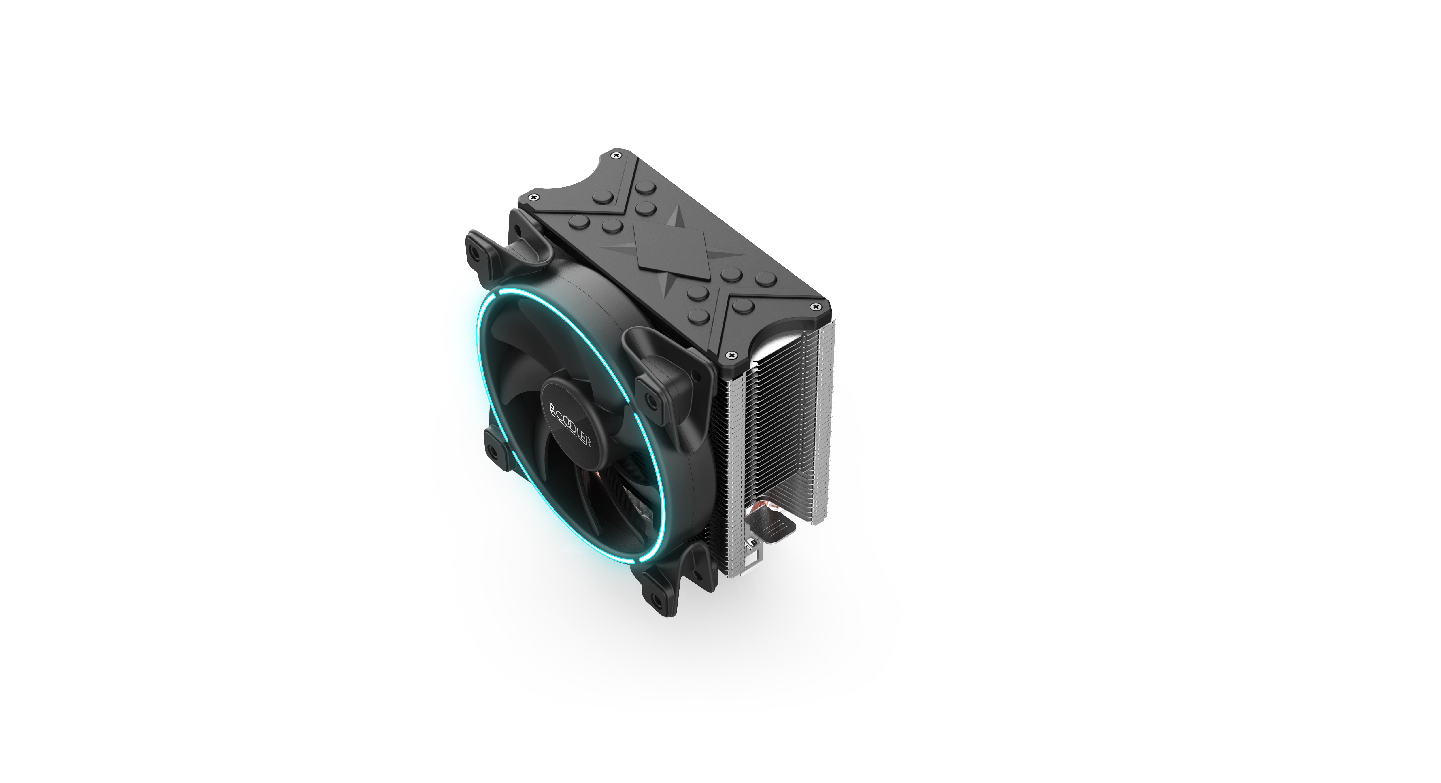 

Кулер для процессора PCcooler GI-X5B для Socket 115x/775/AM4/AM2+/AM3/AM3+/FM1/AM2, 120мм, 1800rpm, 26.5 дБ, 160W, 4-pin PWM, Al, Blue LED (GI-X5B), GI-X5B