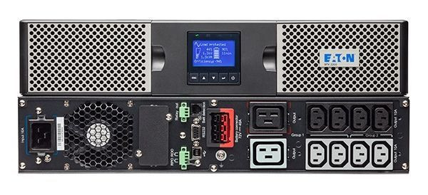 

ИБП Eaton 9PX 1000i RT2U 1000VA, 1000W, IEC, черный (9PX1000IRT2U), 9PX 1000i RT2U