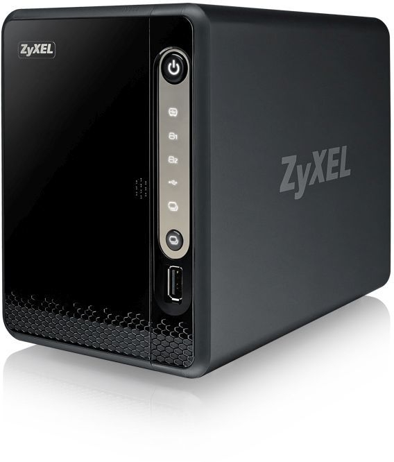

Сетевой накопитель (NAS) ZYXEL NAS326, слоты 2x2.5"/3.5" SATA 3Gb/s, 1x1 Гбит/с, 2xUSB 3.0, Marvell Armada 380/1x1.3MHz, DDR3 512Mb, RAID 0/1, (NAS326-EU0101F), NAS326