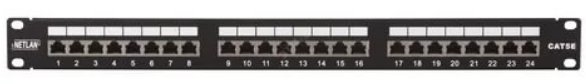 

Патч-панель 19" 1U, порты: 24 x RJ-45, Кат. 5e, экранированная, черный, SNR-SD-1U24-5E-H, SNR, SNR-SD-1U24-5E-H