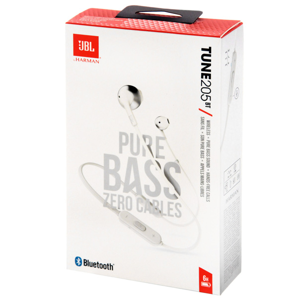 JBL T205BT JBLT205BTSIL 624726 e2e4