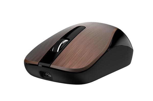 

Мышь беспроводная Genius ECO-8015, 1600dpi, оптическая светодиодная, Wireless, USB, шоколадный металлик (31030005404), ECO-8015