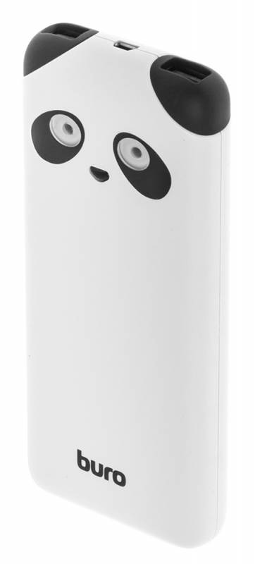 Портативный аккумулятор (Powerbank) Buro RA-10000PD, 10000mAh, 2xUSB, 2.1A, белый (RA-10000PD-WT) - фото 1