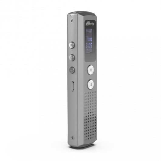

Диктофон Ritmix RR-120 8Gb, серебристый, RR-120
