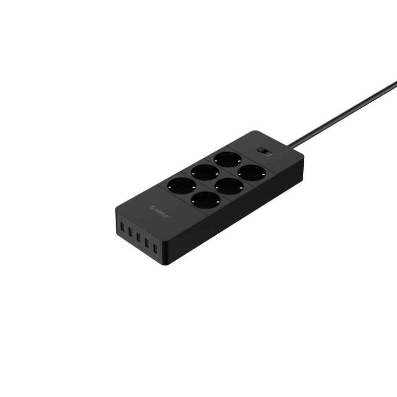 

Сетевой фильтр Orico HPC-6A5U-BK, 6-розеток, 5xUSB, 1.5м, черный (HPC-6A5U-BK), HPC-6A5U-BK