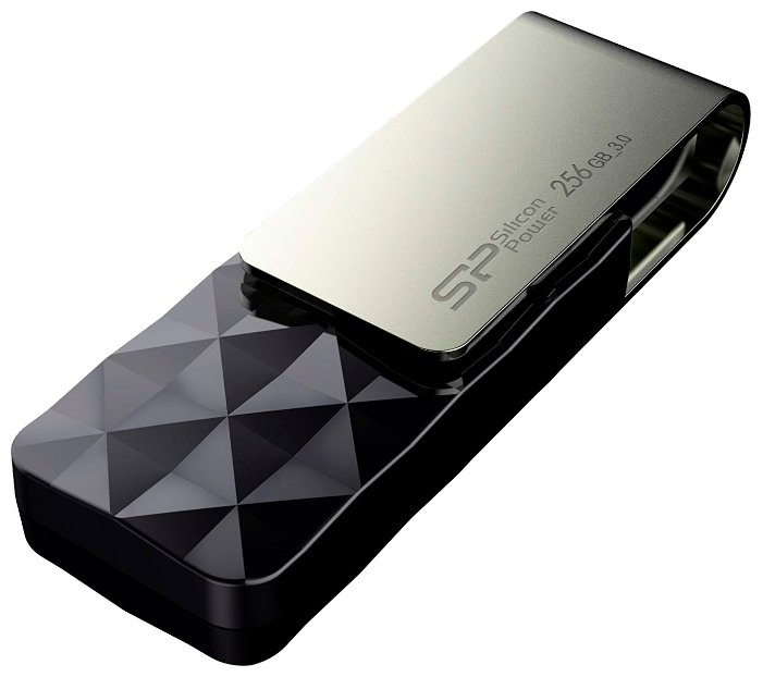 

Флешка 256Gb USB 3.0 Silicon Power Blaze B30, черный/серый (SP256GBUF3B30V1K), Blaze B30