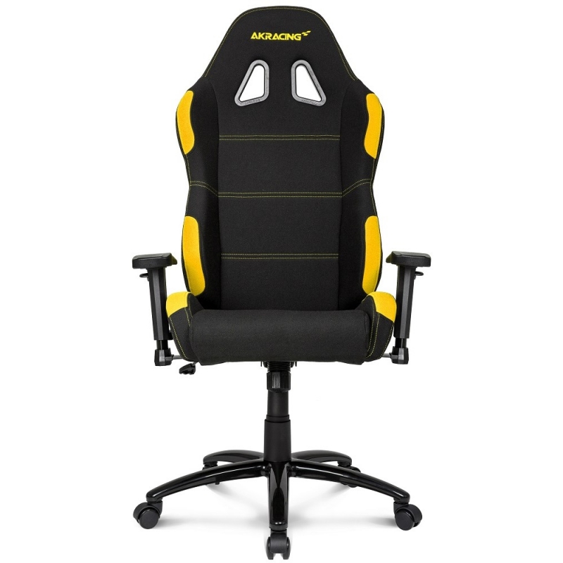 Кресло игровое AKRACING K7012 черный/желтый (AK-7012-BY)