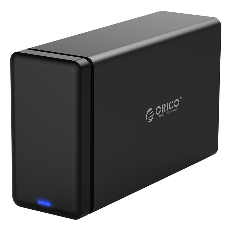 

Внешний бокс Orico NS200U3, 2x 3.5", черный (NS200U3-BK), NS200U3