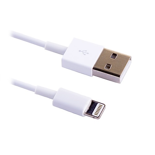 Кабель USB-Lightning 8-pin 2.0, BLAST, 2m, белый (BMC-220)