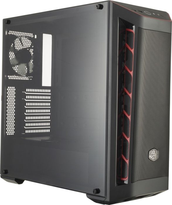 

Корпус COOLERMASTER MasterBox MB511 Red, ATX, Midi-Tower, 2xUSB 3.0, черный/красный, без БП (MCB-B511D-KANN-S00), MasterBox MB511 Red