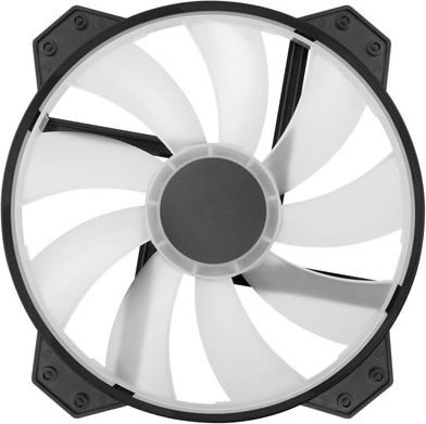 

Вентилятор Cooler Master MasterFan MF200R RGB, 200мм, 800rpm, 28 дБ, 3-pin, 1шт, RGB (R4-200R-08FC-R1), MasterFan MF200R RGB