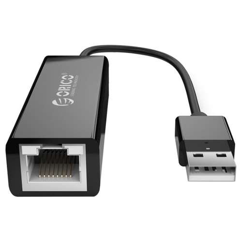 

Сетевая карта Orico UTJ-U2-BK, 1xRJ-45, 10/100 Мбит/сек, USB 2.0, Retail, UTJ-U2-BK