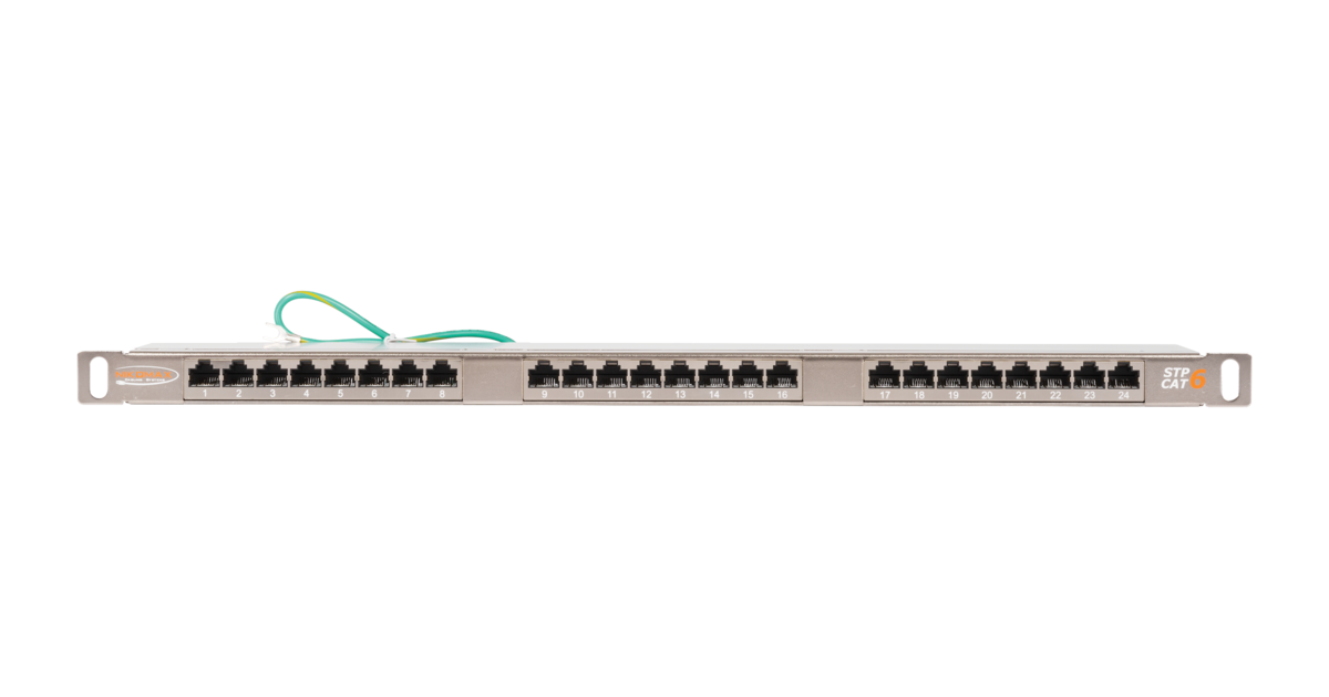 

Патч-панель в шкаф 19" 0.5U, порты: 24 x RJ-45 кат. 6, экранированная, органайзер, металлик (никель), NMC-RP24SE2-HU-MT, NIKOMAX, NMC-RP24SE2-HU-MT