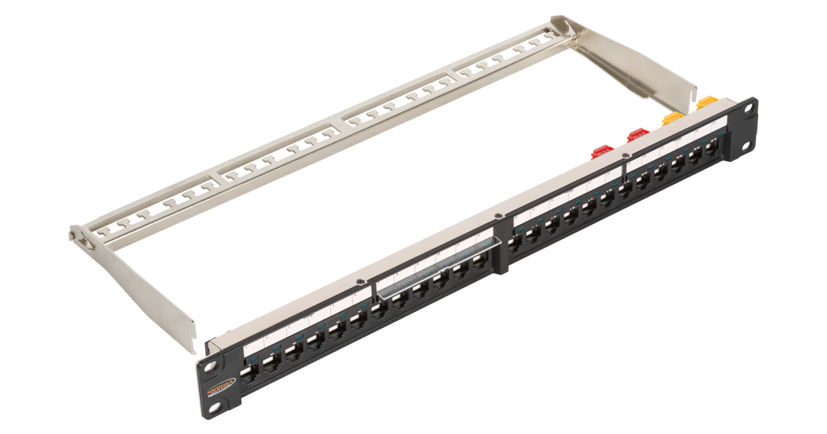 

Патч-панель в шкаф 19" 1U, порты: 24, экранированная, органайзер, черный, NMC-RP24-LS-1U-MT, NIKOMAX, NMC-RP24-LS-1U-MT