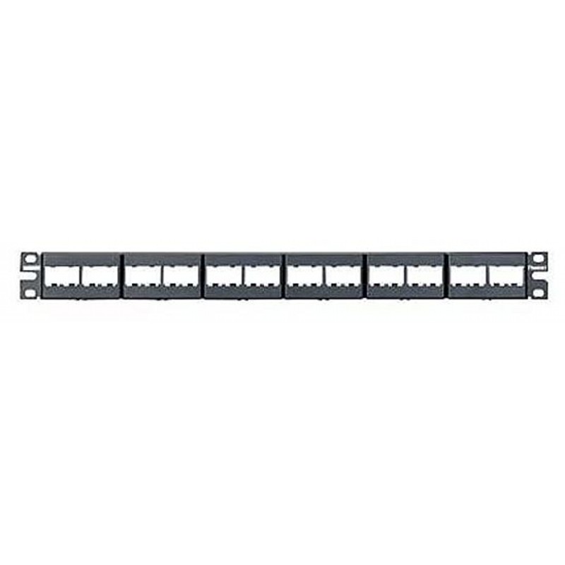 

Патч-панель в шкаф 19" 1U, порты: 24, черный, PANDUIT (CPP24WBLY), 0