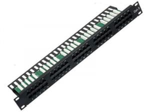 

Патч-панель в шкаф 19" 1U, порты: 50 x RJ-45 кат. 3, черный, SNR-C3-19-50, SNR, SNR-C3-19-50