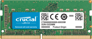Память DDR4 SODIMM 16Gb, 2400MHz Crucial (CT16G4S24AM)