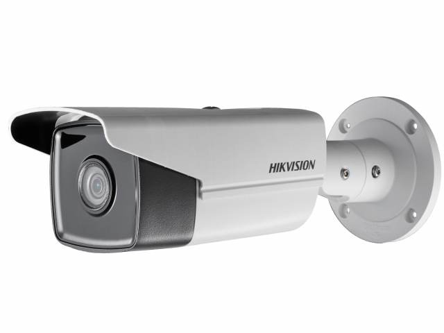 IP-камера HikVision DS-2CD2T23G0-I8 8мм, уличная, корпусная, 2Мпикс, CMOS, до 1920x1080, до 25кадров/с, ИК подсветка 80м, POE, -40 °C/+60 °C (DS-2CD2T23G0-I8-8MM) - фото 1