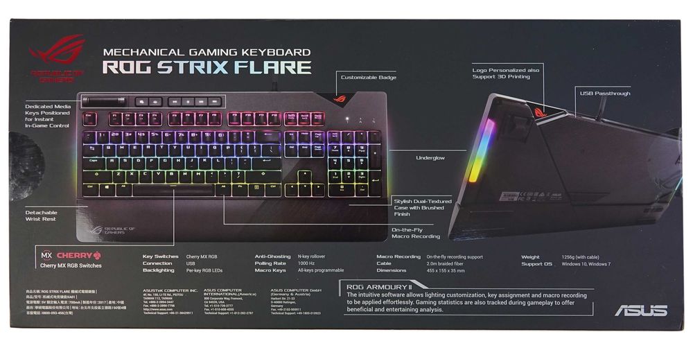 Asus rog strix scope ii 96