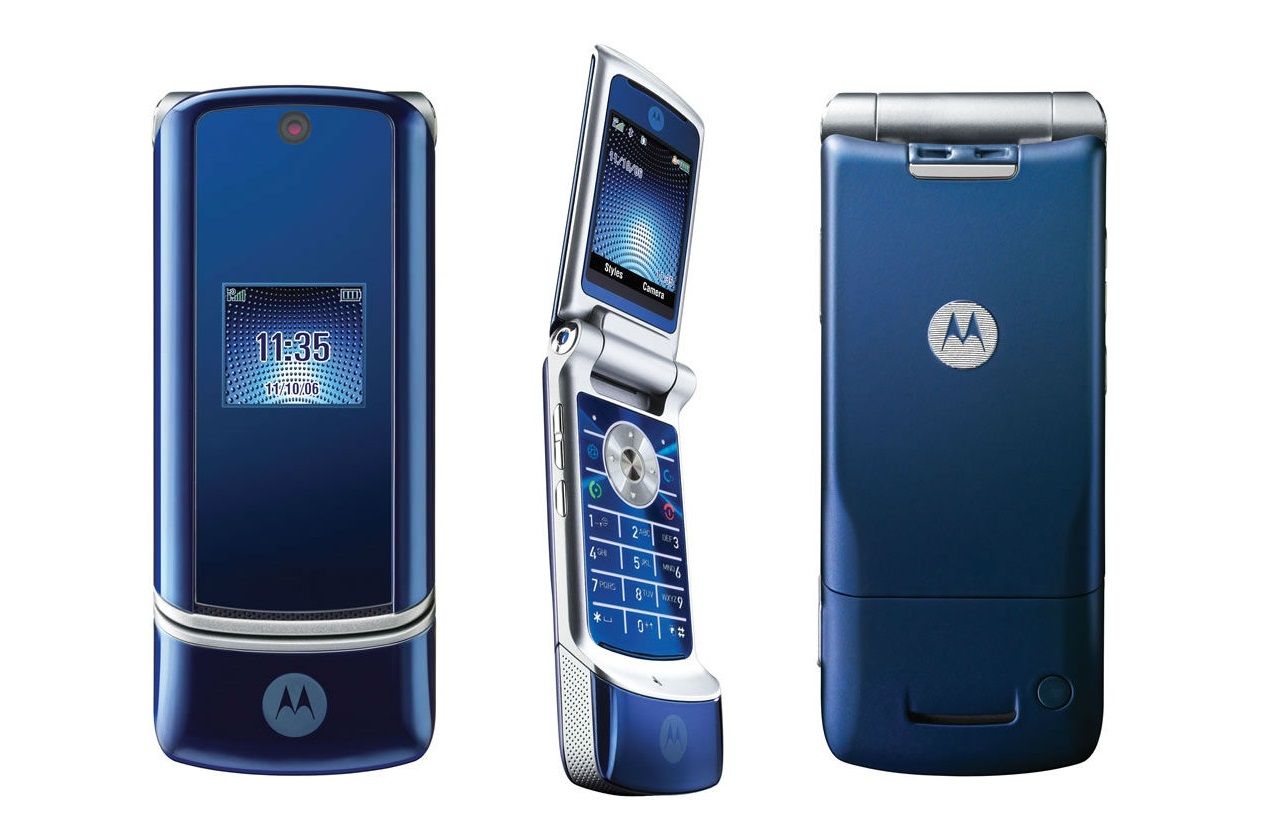 Motorola раскладушка