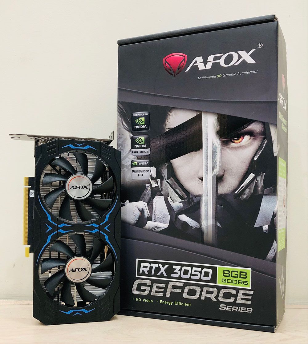 Обзор видеокарты AFOX RTX 3050 - статьи е2е4 в Иркутске